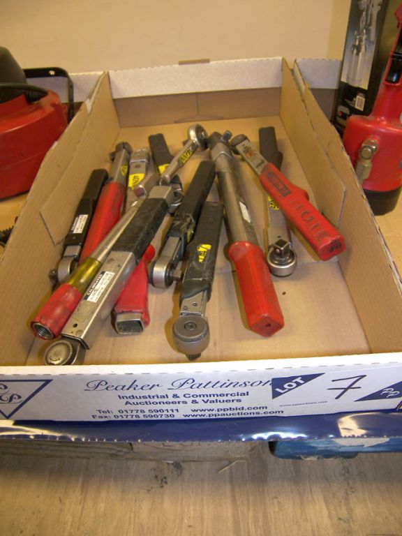 Qty Stahl, Whillie etc torque wrenches etc