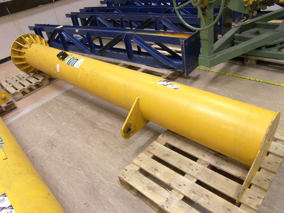 Pelloby floor mounted swing jib, 400kg SWL, 5m spa...