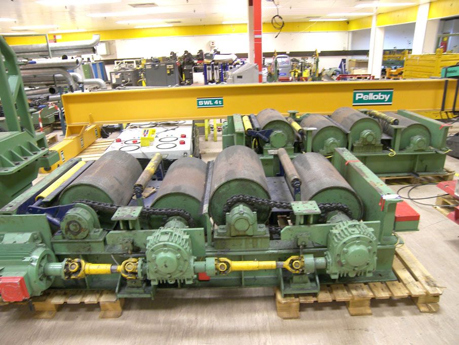 Zollner Kiel RPB400 / 22C7 heavy duty powered roll...