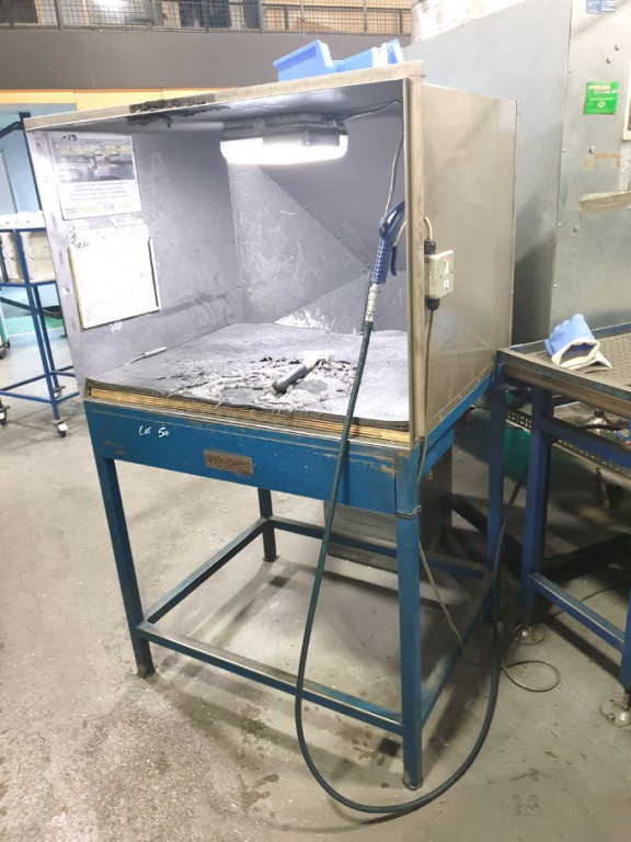 Eco de-swarfing unit, 1000x700mm aperture