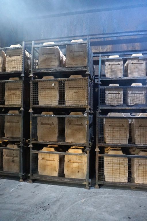 10x wire mesh stackable stillages, 1440x1000x800mm