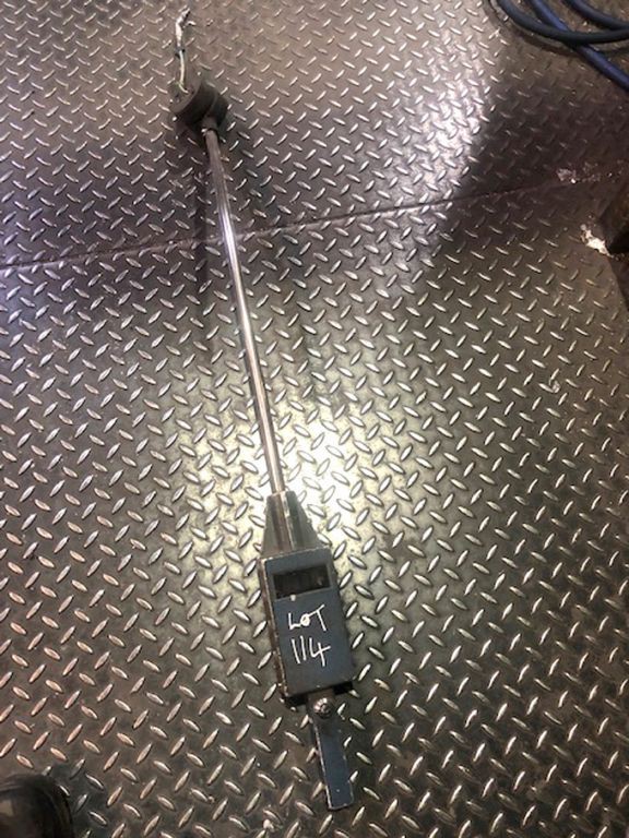 Digital furnace lance / thermometer