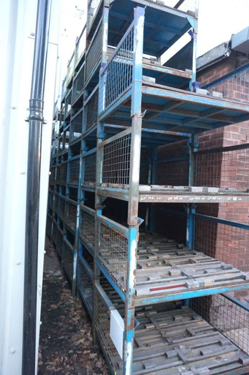 10x open sided stackable stillages, 1200x1000x500m...