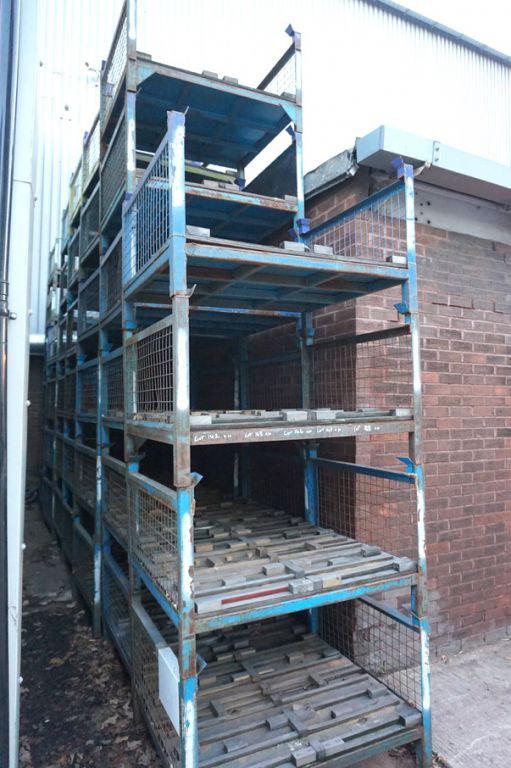 10x open sided stackable stillages, 1200x1000x500m...