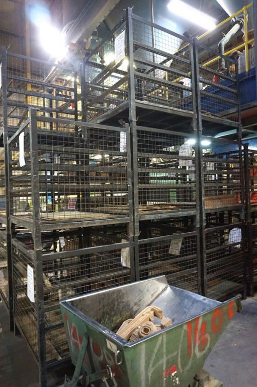 10x wire mesh stackable stillages, 1200x1000x1200m...