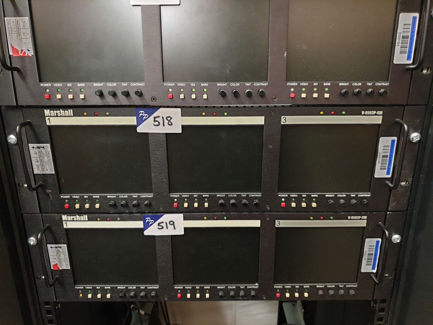 Marshall V-R563P-SDi rack type monitor