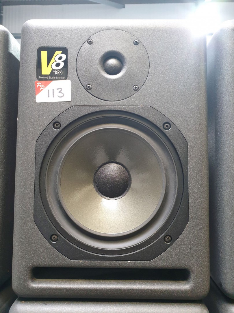 KRK V8 bi-amplified studio monitor loudspeaker - L...
