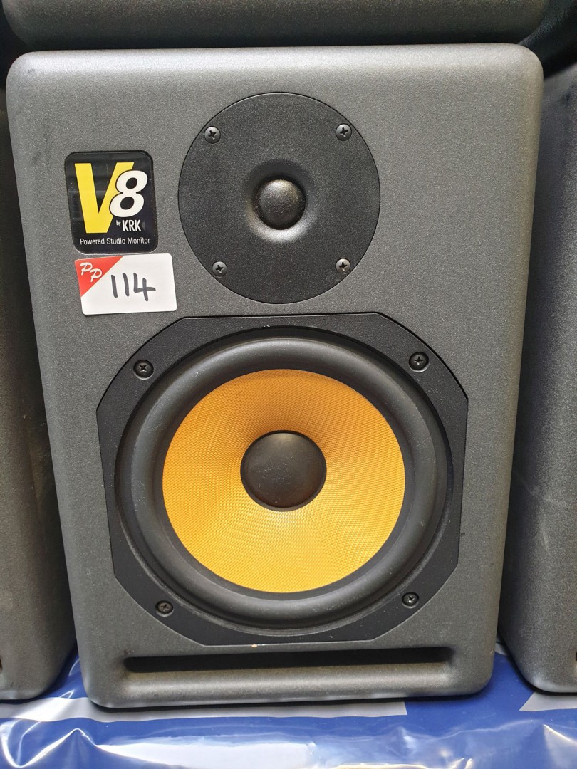KRK V8 bi-amplified studio monitor loudspeaker - L...