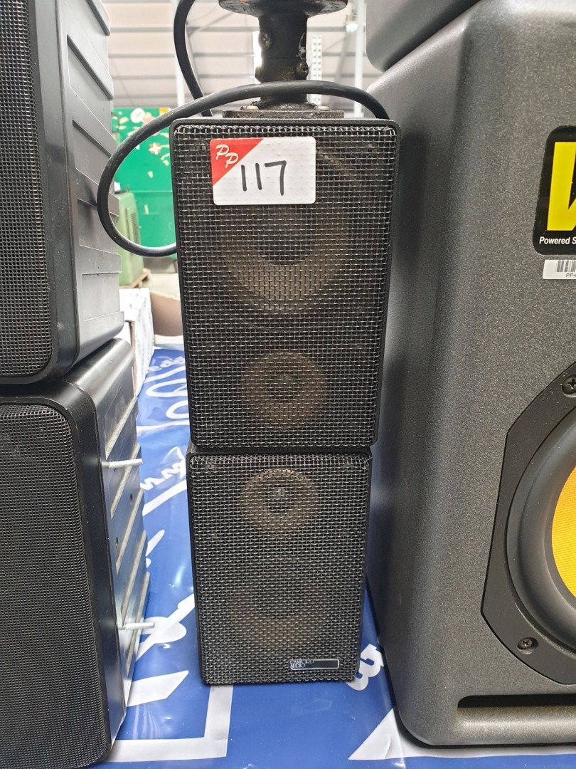 2x Canford BA-100 speakers - Lot located at: PP Sa...