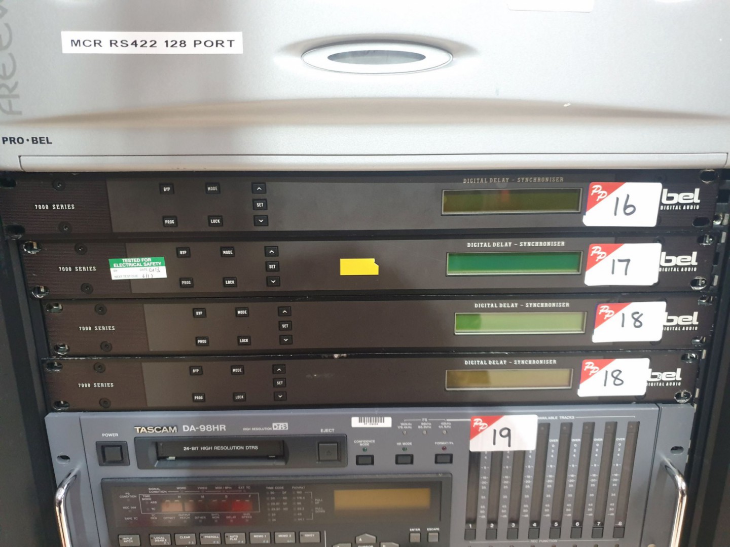 Bel Digital Audio 7000 Series digital delay synchr...