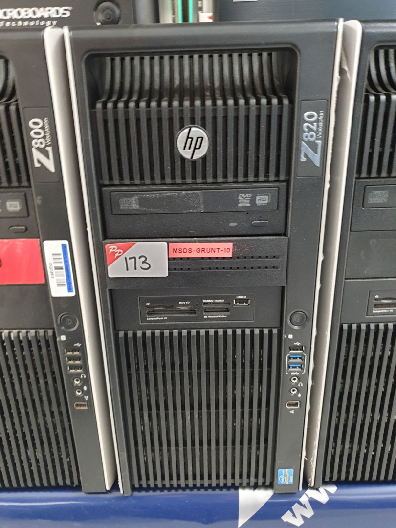 HP Z820 workstation - Lot located at: PP Saleroom,...