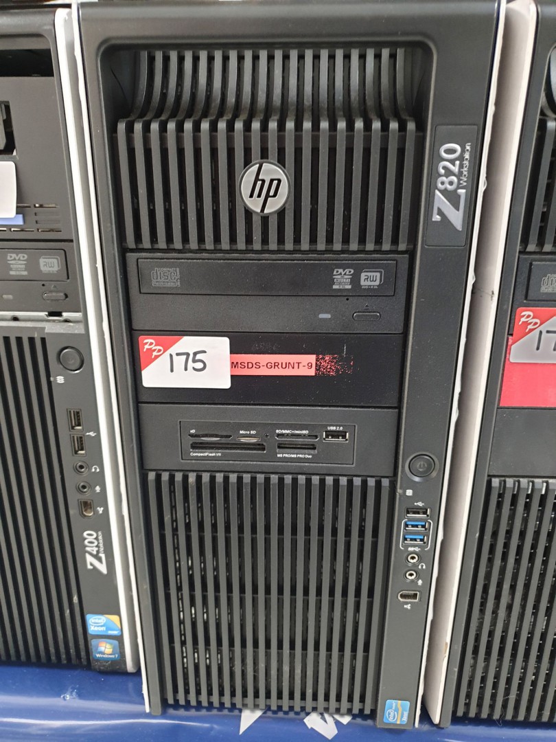 HP Z820 workstation - Lot located at: PP Saleroom,...