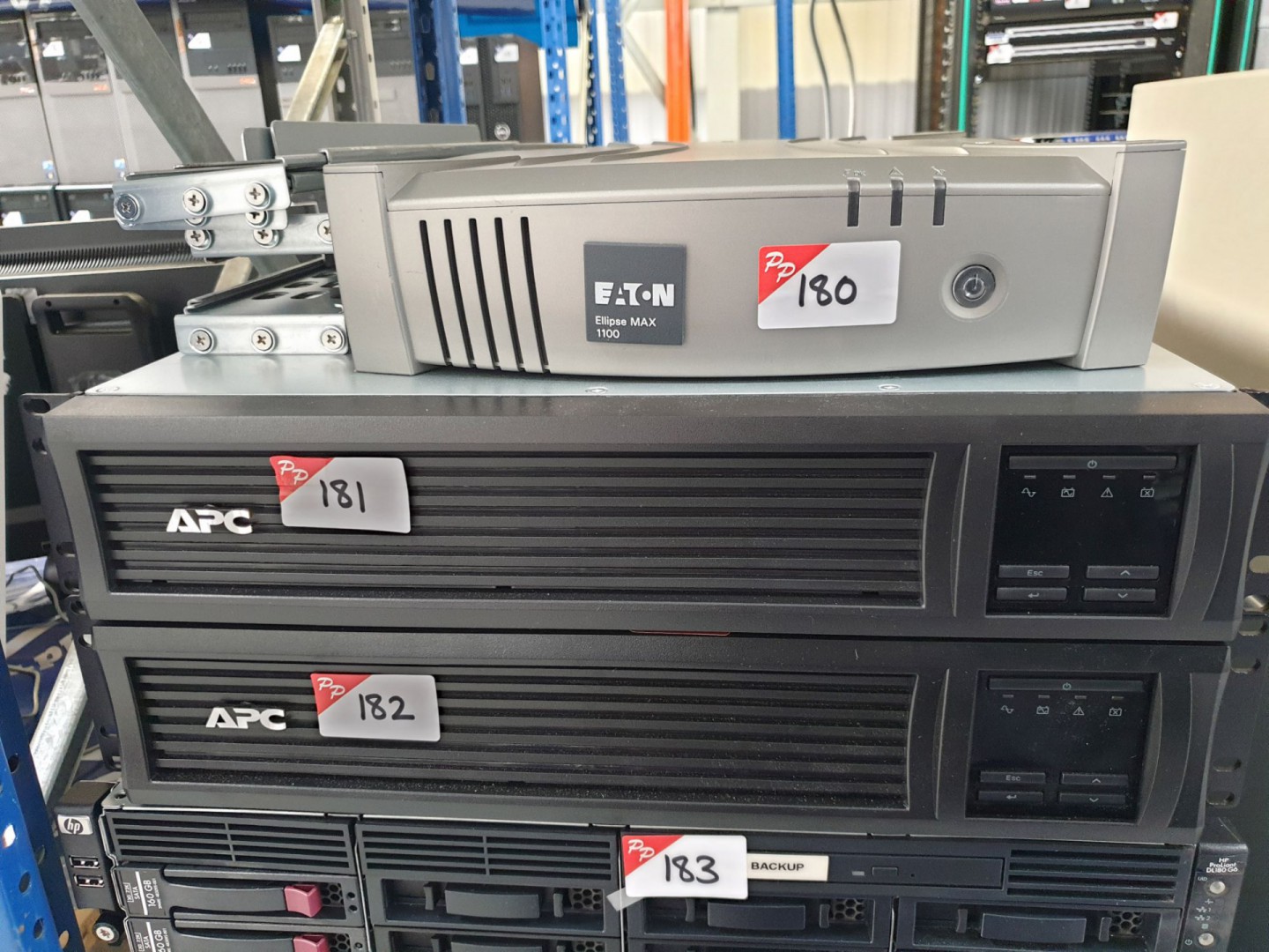 APC SMT 2200 RM12U rack type UPS - Lot located at:...