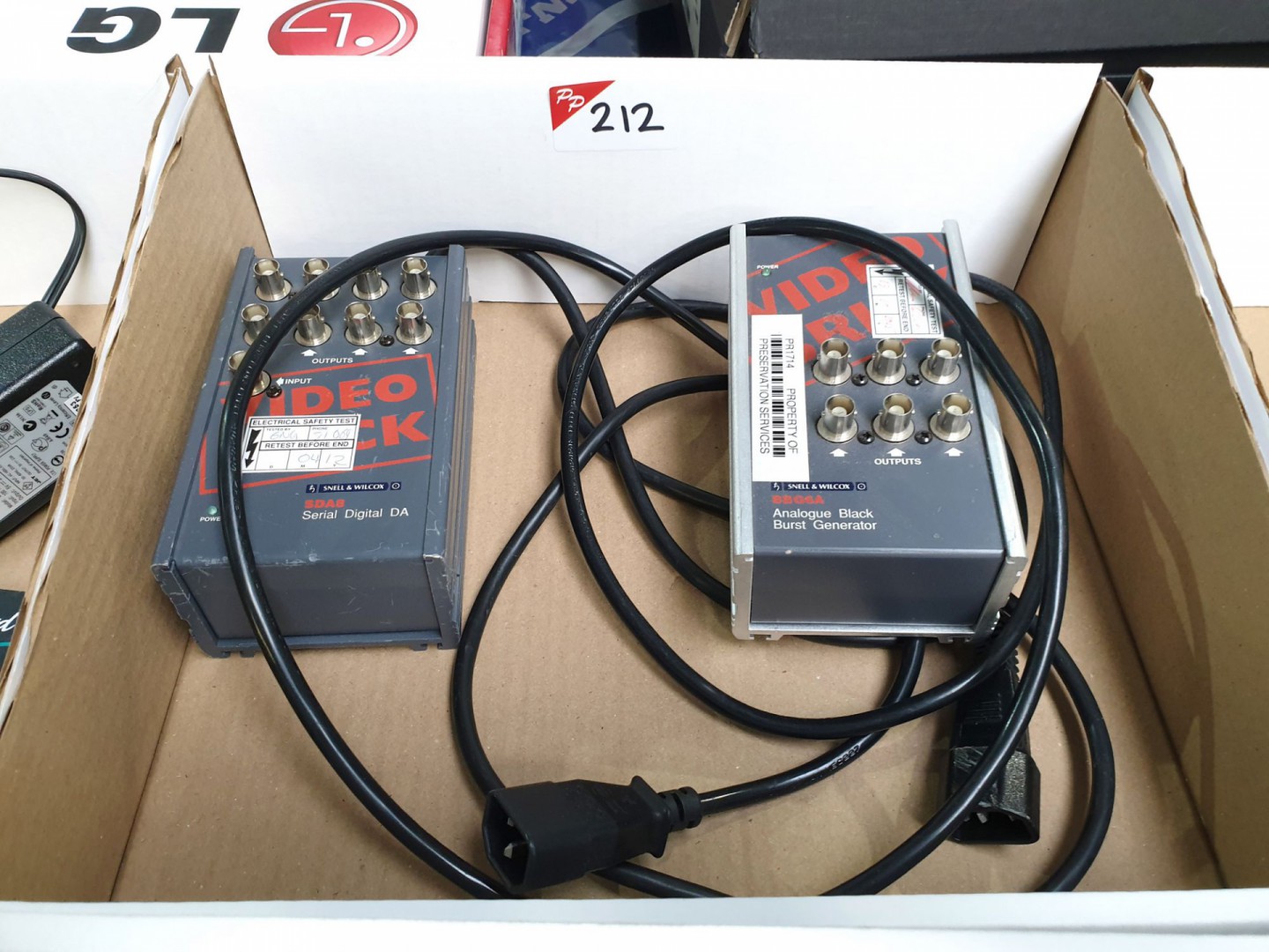 Snell & Wilcox SDA8 serial digital DA video brick,...