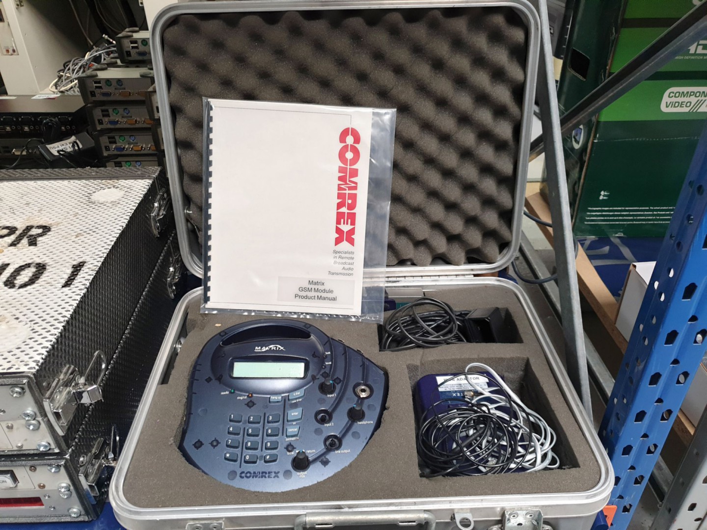Comrex Matrix 6 GSM module in carry case - Lot loc...
