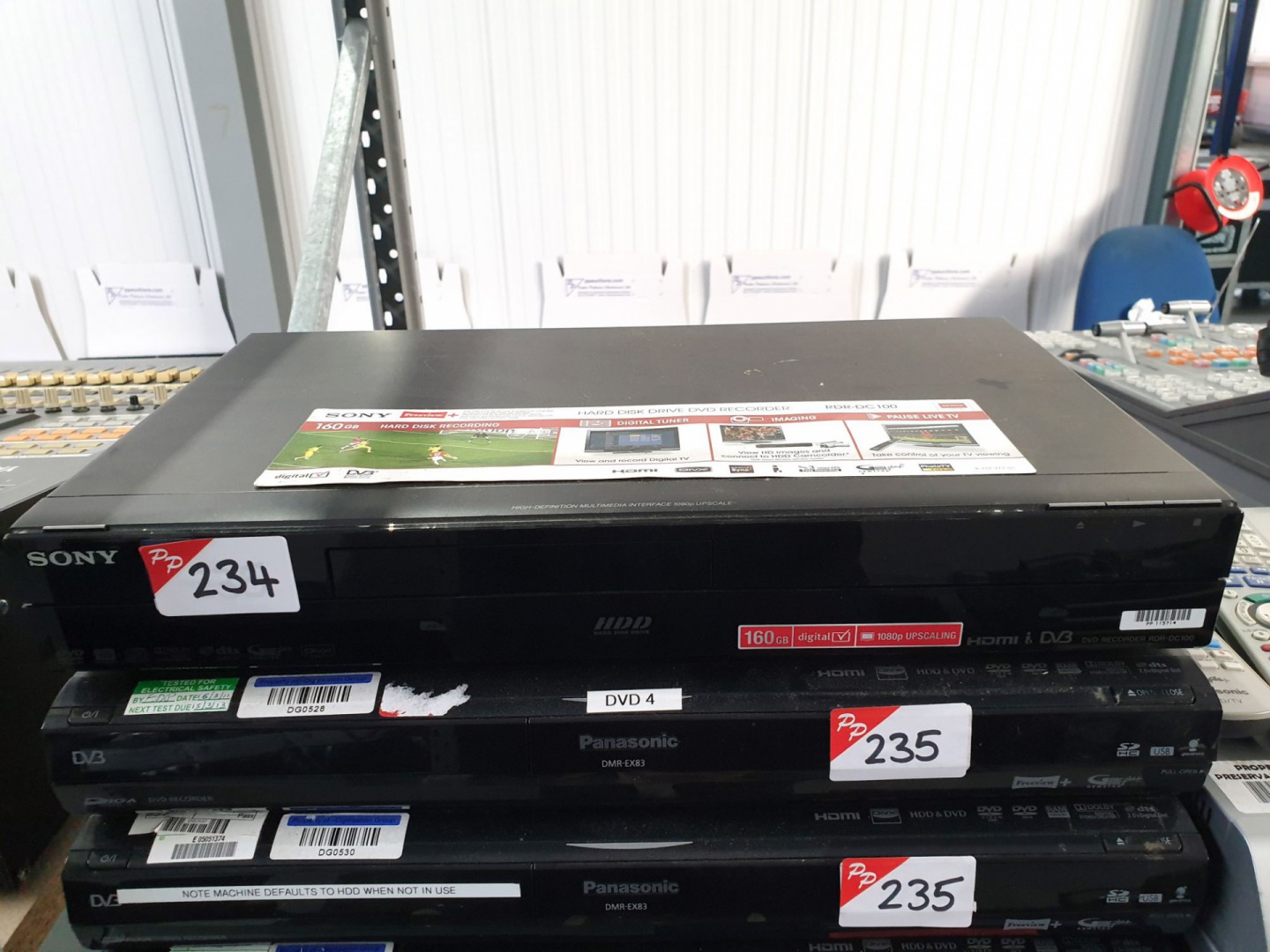 Sony RDR-DC100 DVD recorder - Lot located at: PP S...