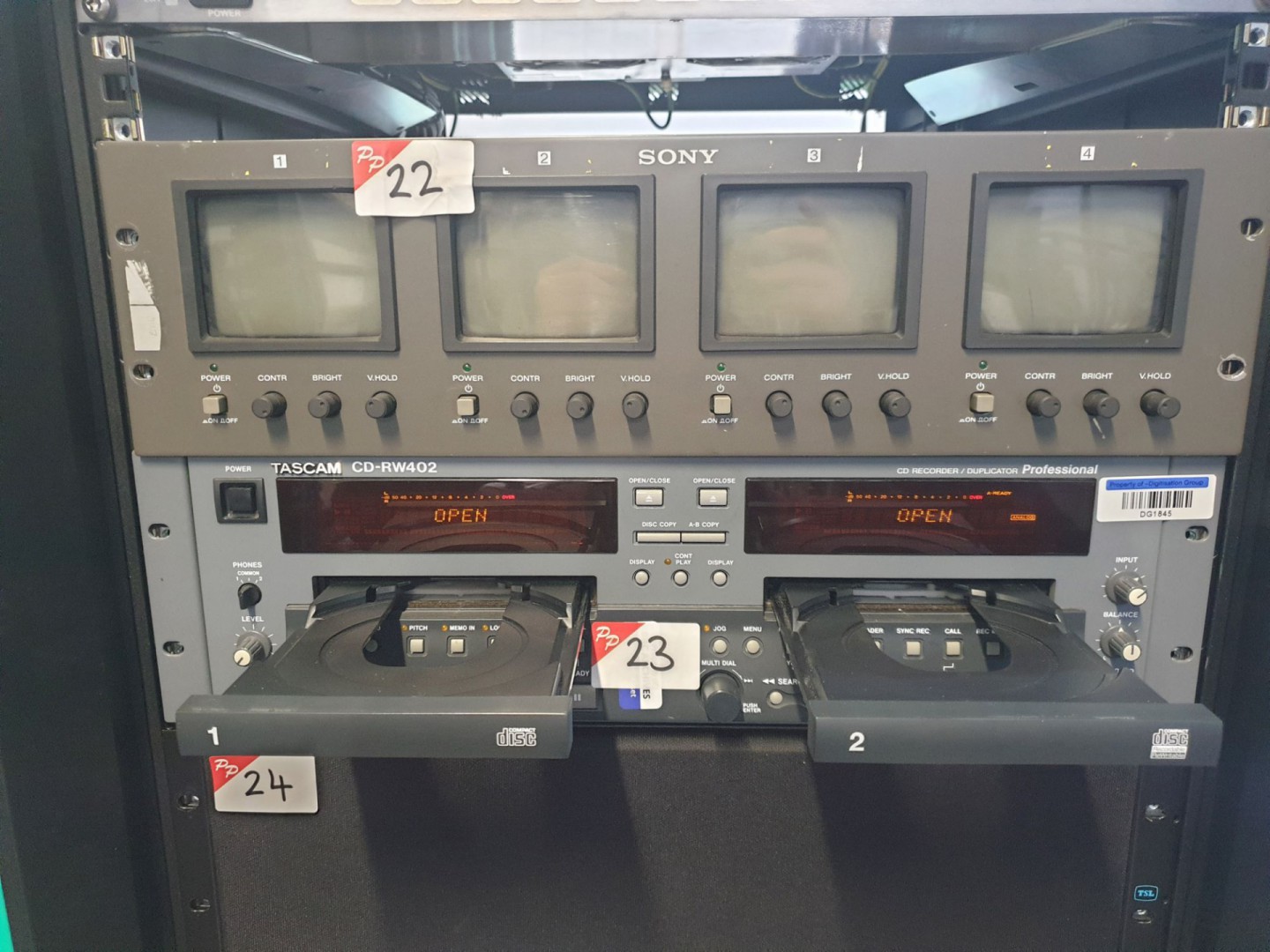 Tascam CD-RW402 CR recorder / duplicator - Lot loc...