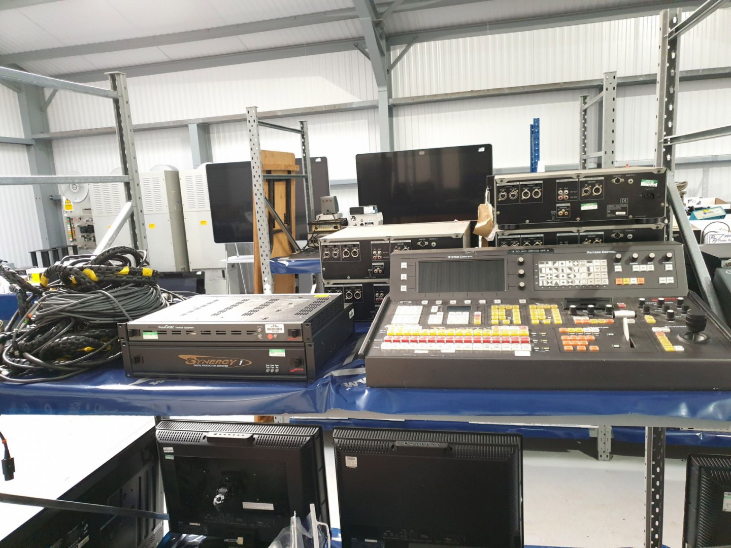 Ross Synergy 7 digital production switcher console...