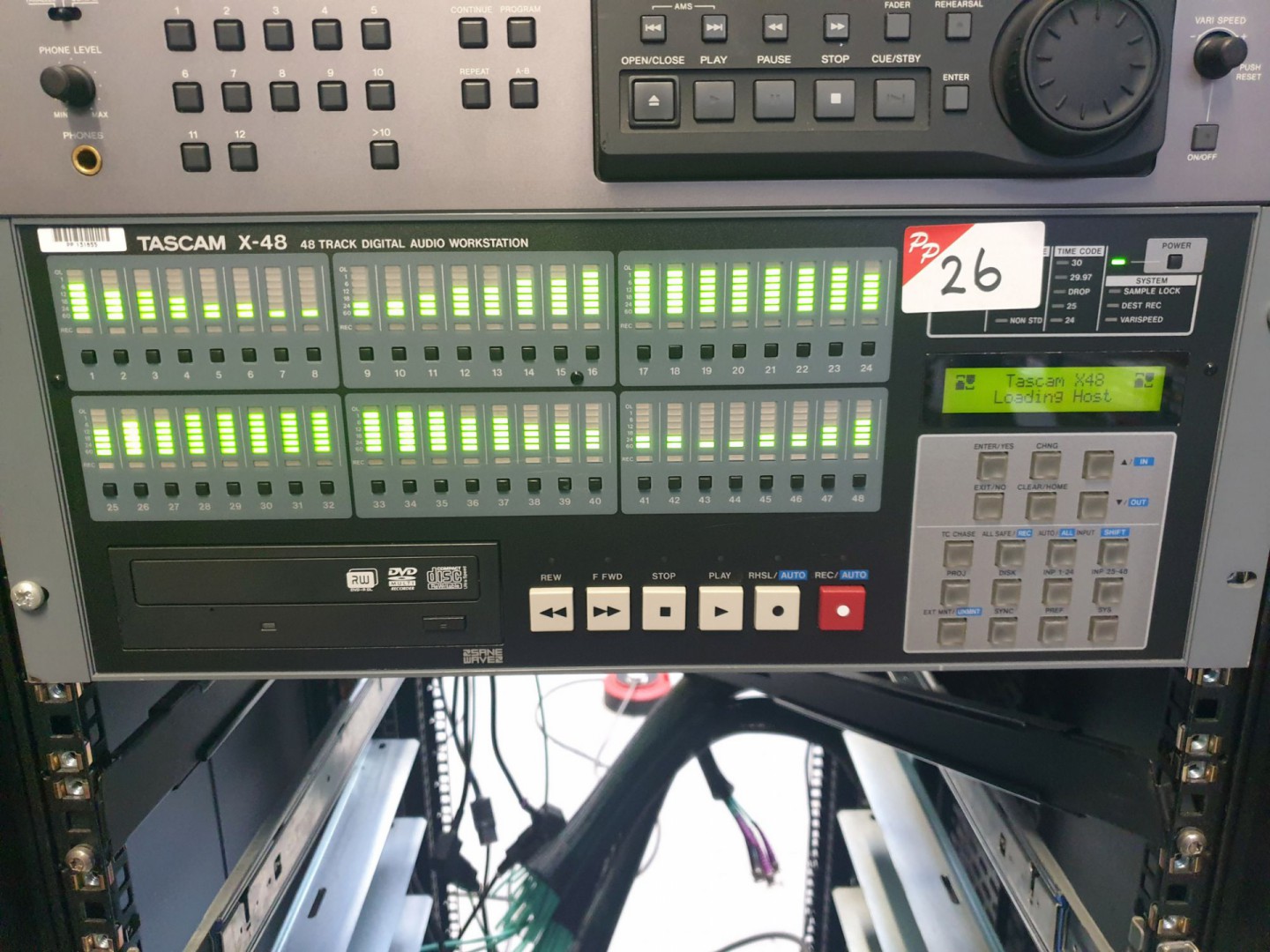 Tascam X-48 digital audio workstation, 48 track -...