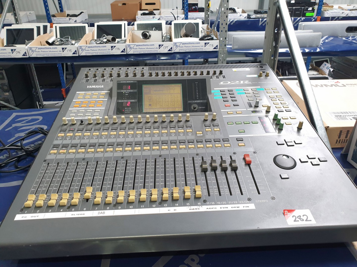 Yamaha 02R digital recording console, s/n PY01006...