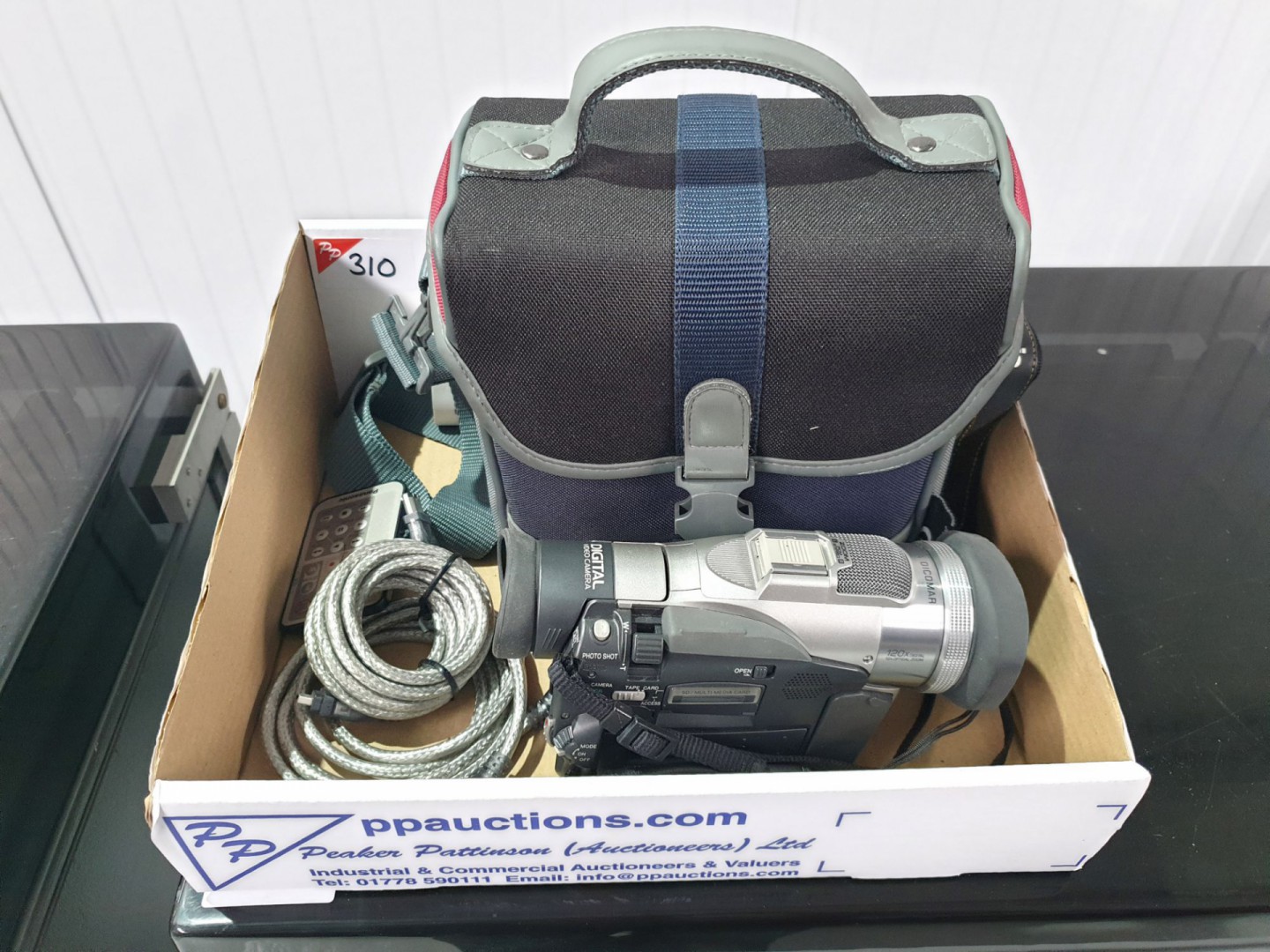 Panasonic NV-MX300B digital video camera with remo...