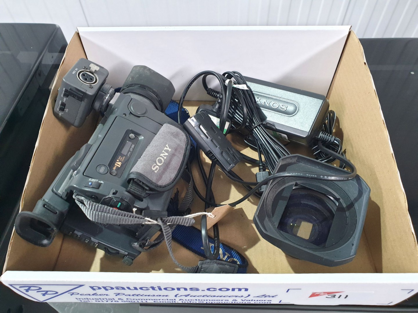 Sony DSR-PD100AP digital camcorder with remote & P...