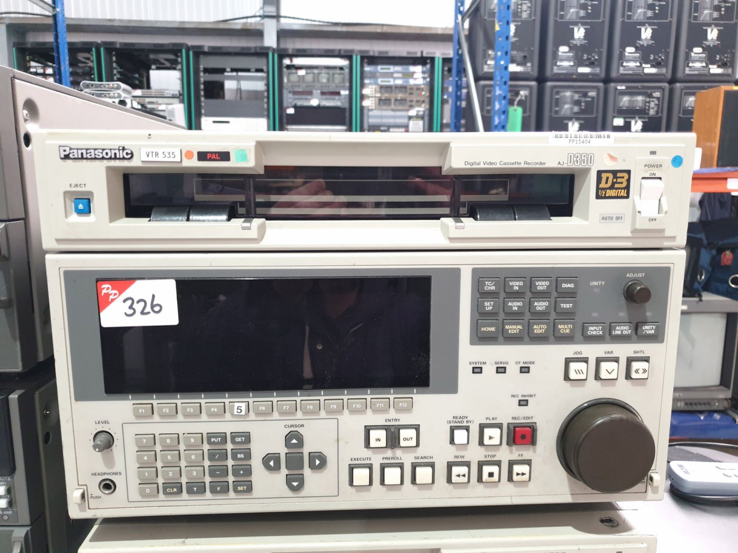 Panasonic AJ-D350 digital video cassette recorder...