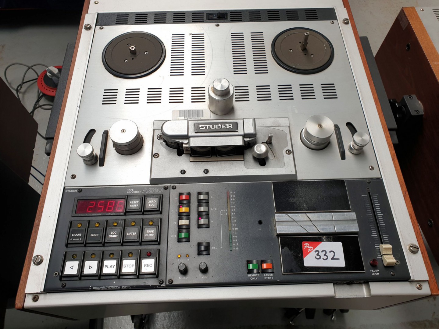 Studer A810 reel to reel tape recorder on mobile s...
