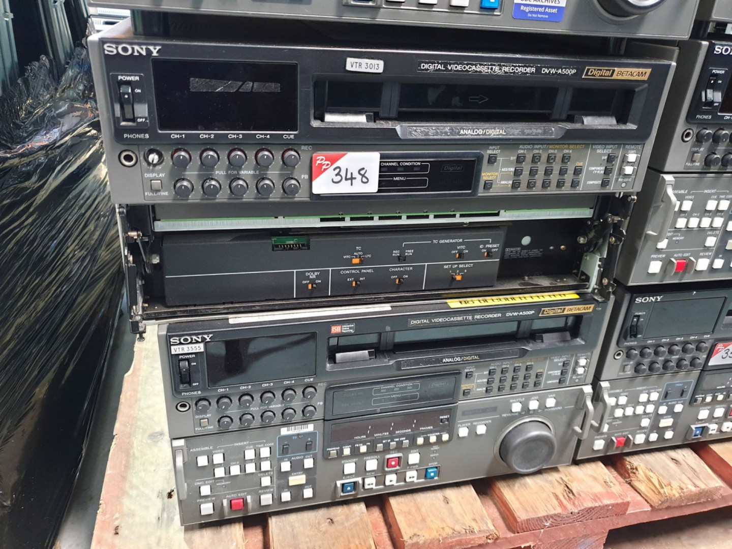 2x Sony DVW-A500P digital video cassette recorder...