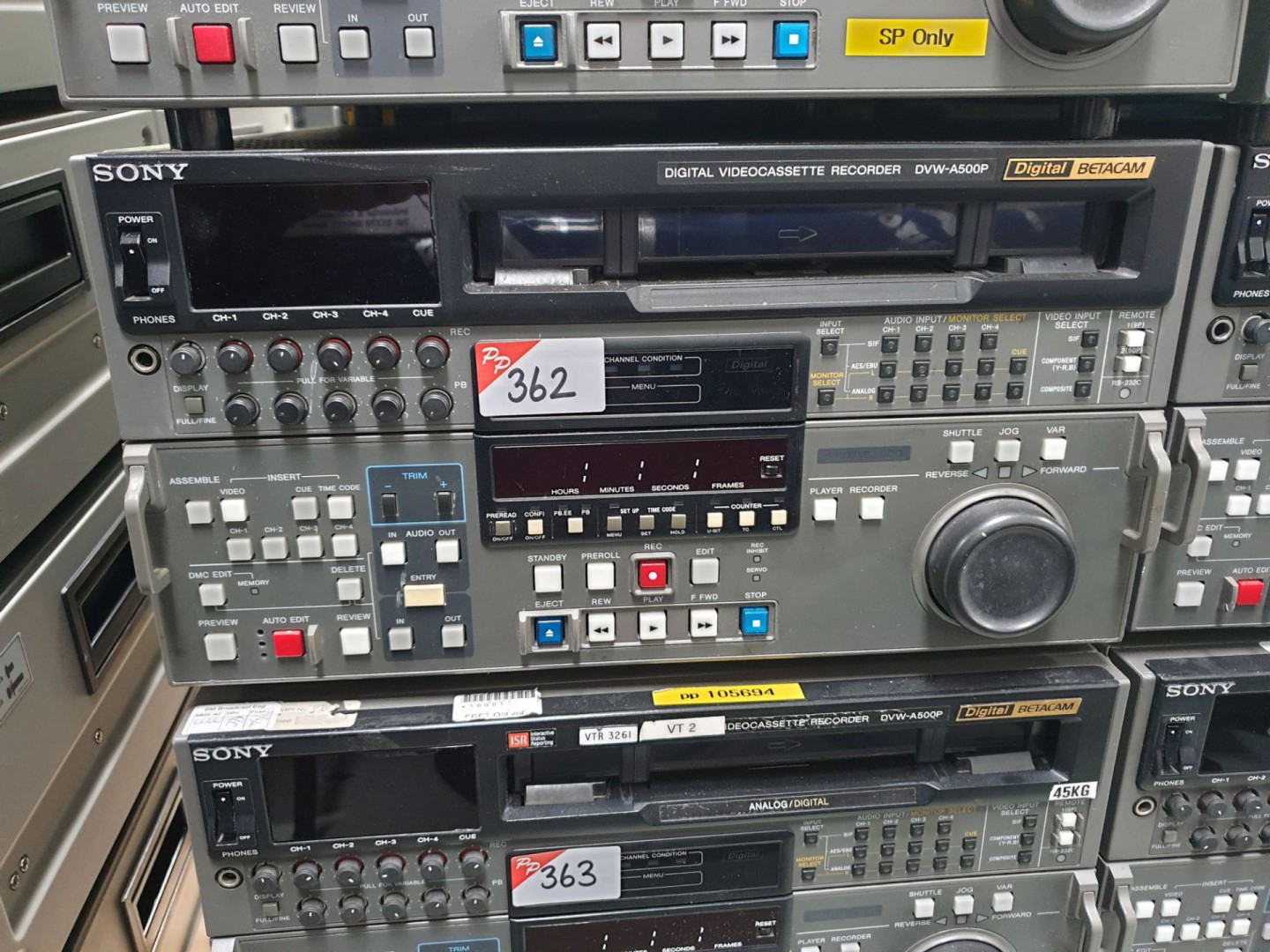 Sony DVW-A500P digital video cassette recorder - L...