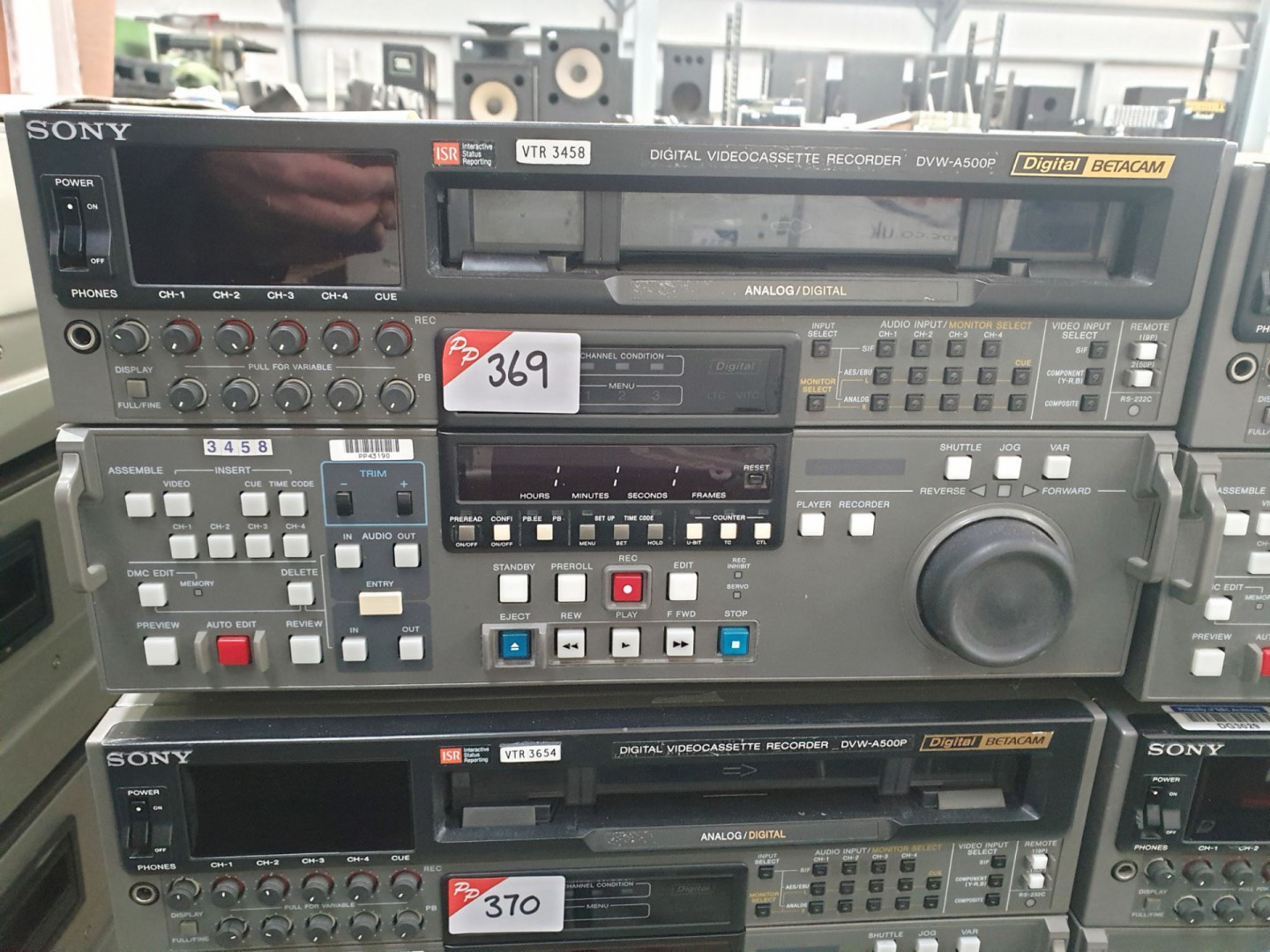 Sony DVW-A500P digital video cassette recorder (no...