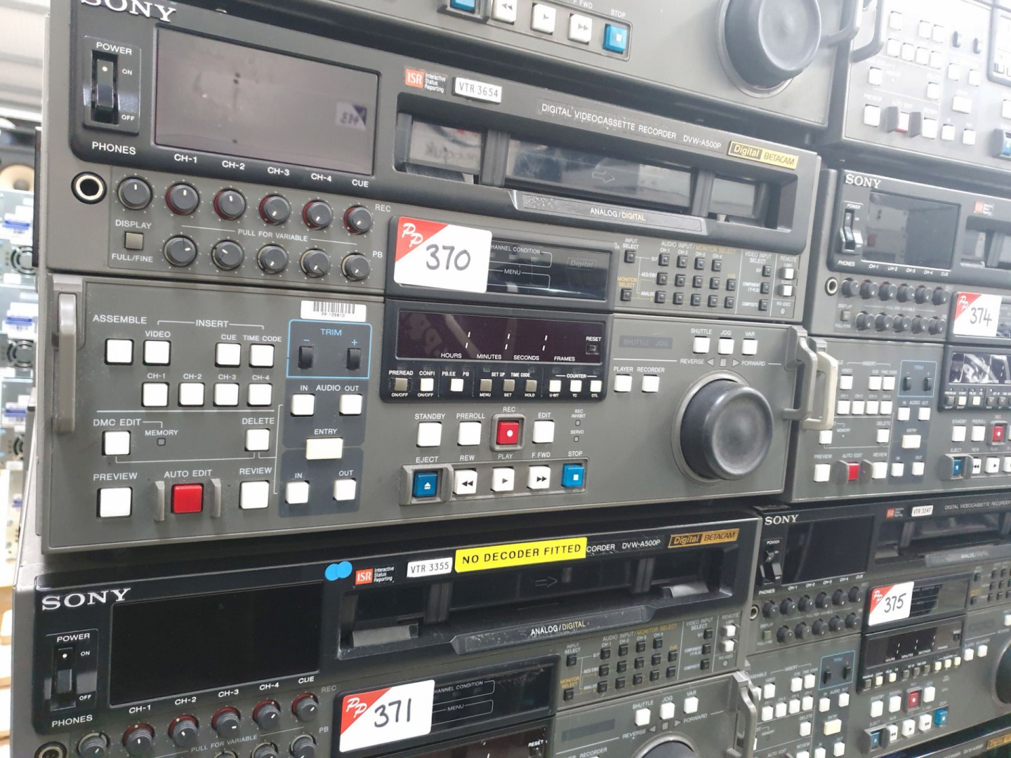 Sony DVW-A500P digital video cassette recorder - L...