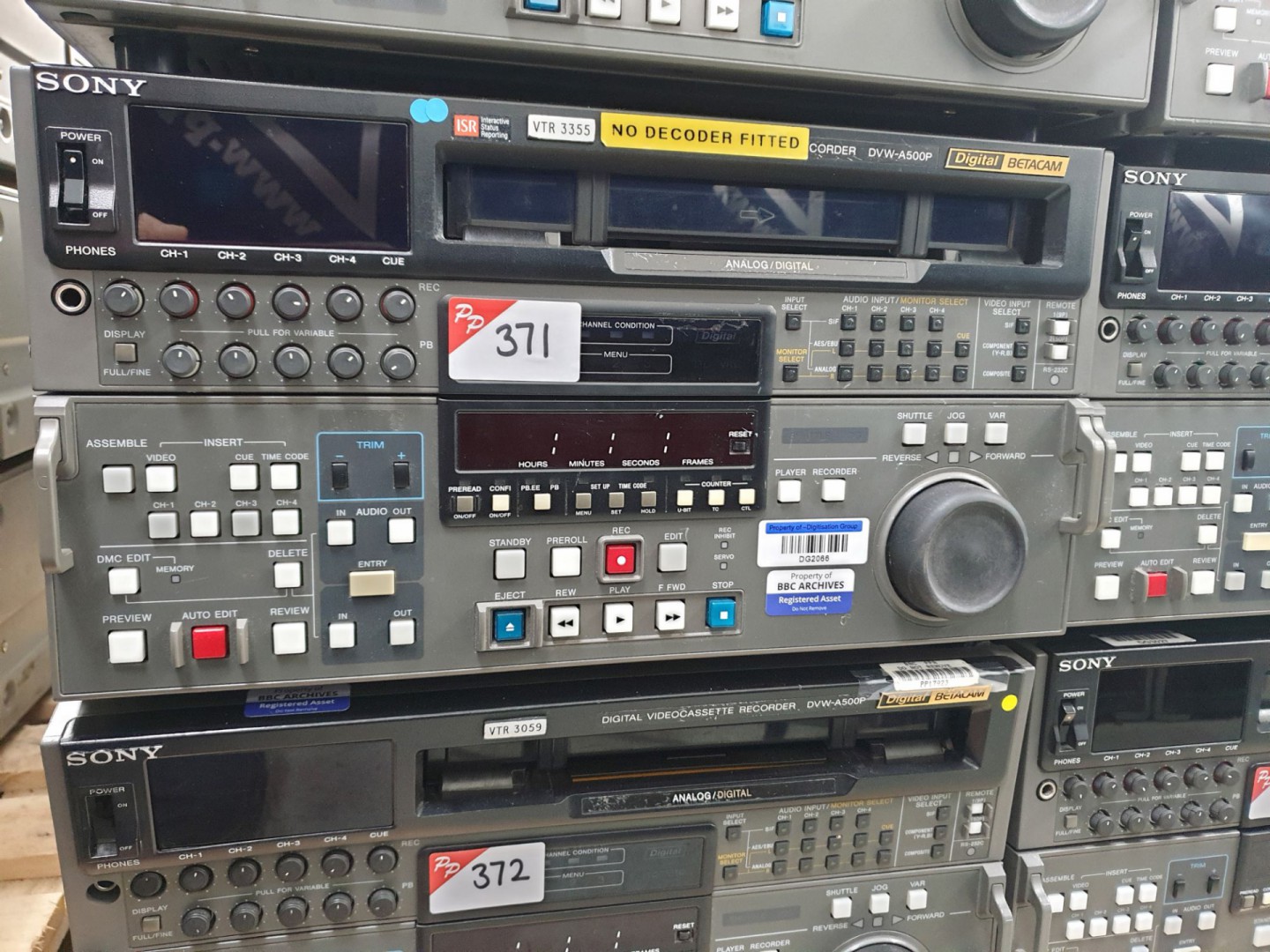Sony DVW-A500P digital video cassette recorder (no...