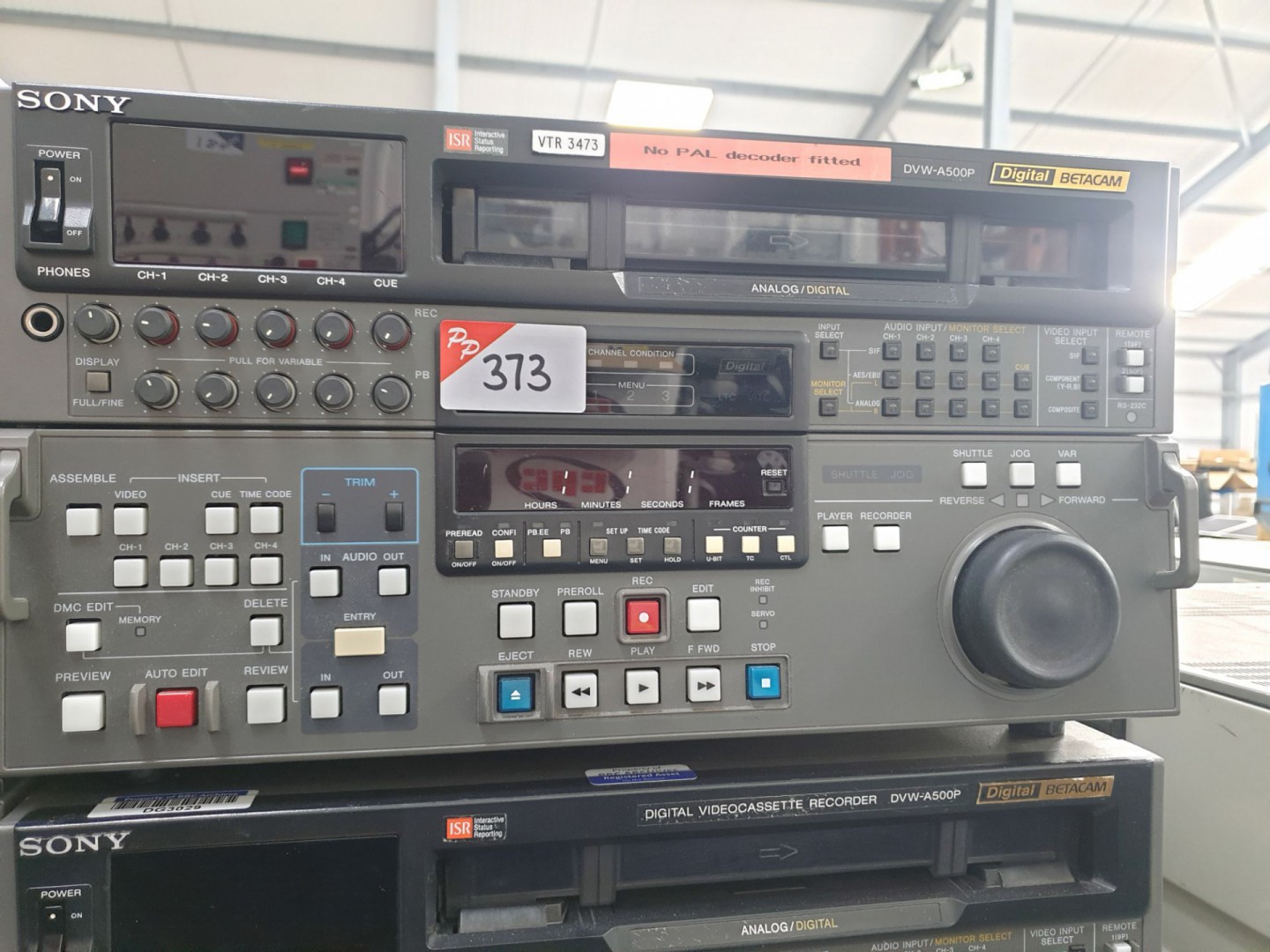 Sony DVW-A500P digital video cassette recorder (no...
