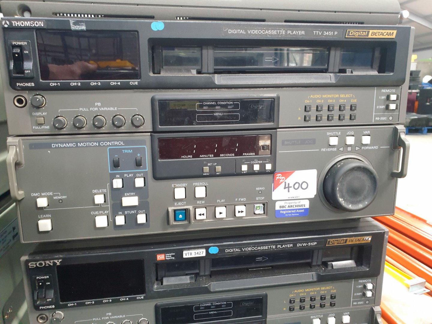 Thomson TTV 3451P digital video cassette player -...