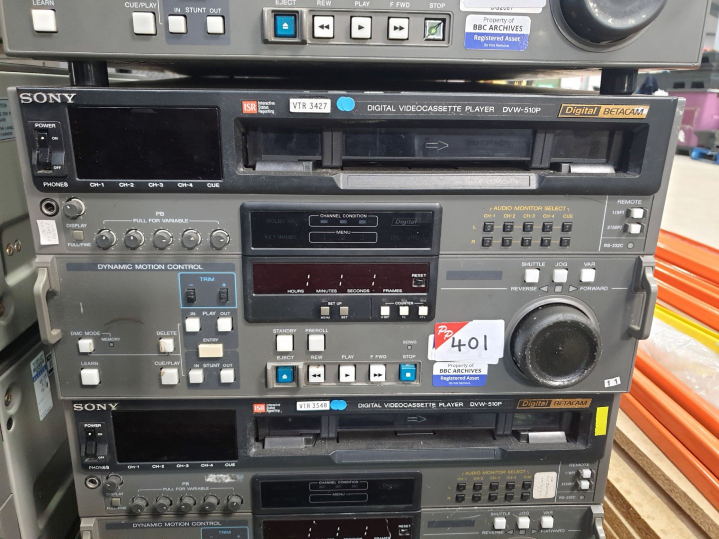 Sony DVW-510P digital video cassette player - Lot...