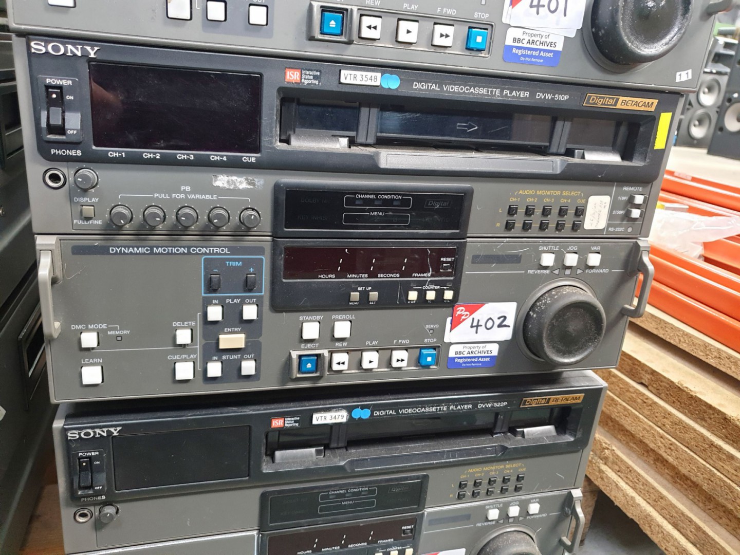 Sony DVW-510P digital video cassette player - Lot...