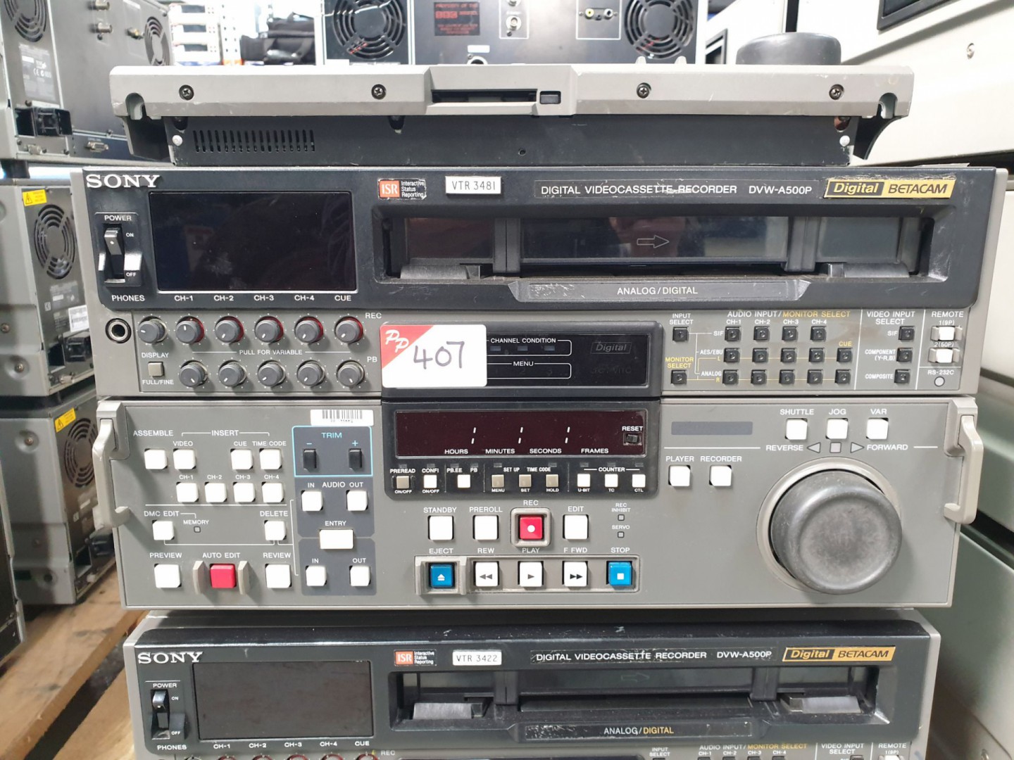 Sony DVW-A500P digital video cassette recorder - L...