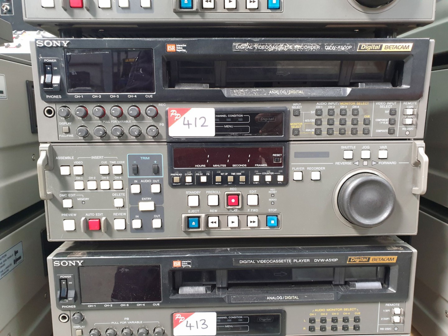 Sony DVW-A500P digital video cassette recorder - L...