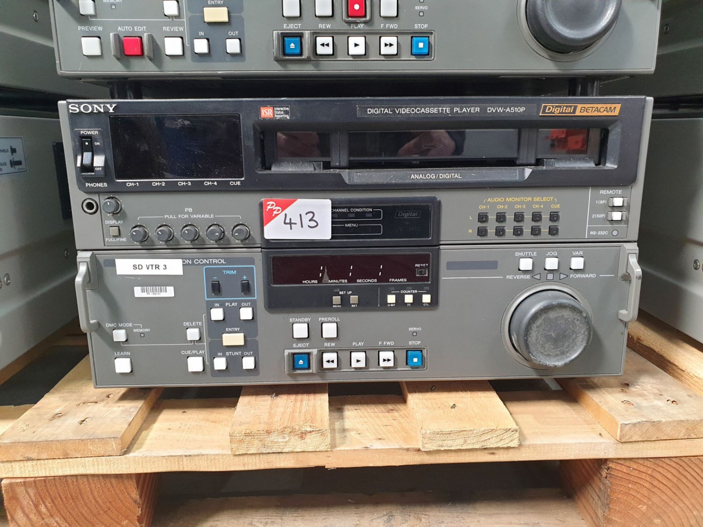 Sony DVW-A510P digital video cassette player - Lot...