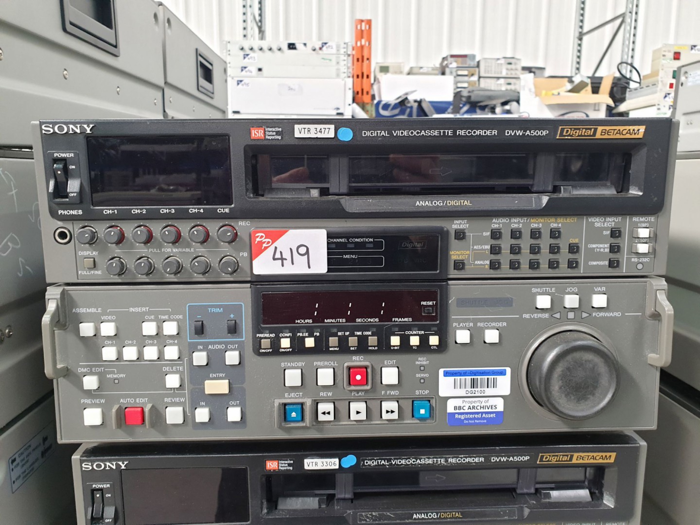 Sony DVW-A500P digital video cassette recorder - L...