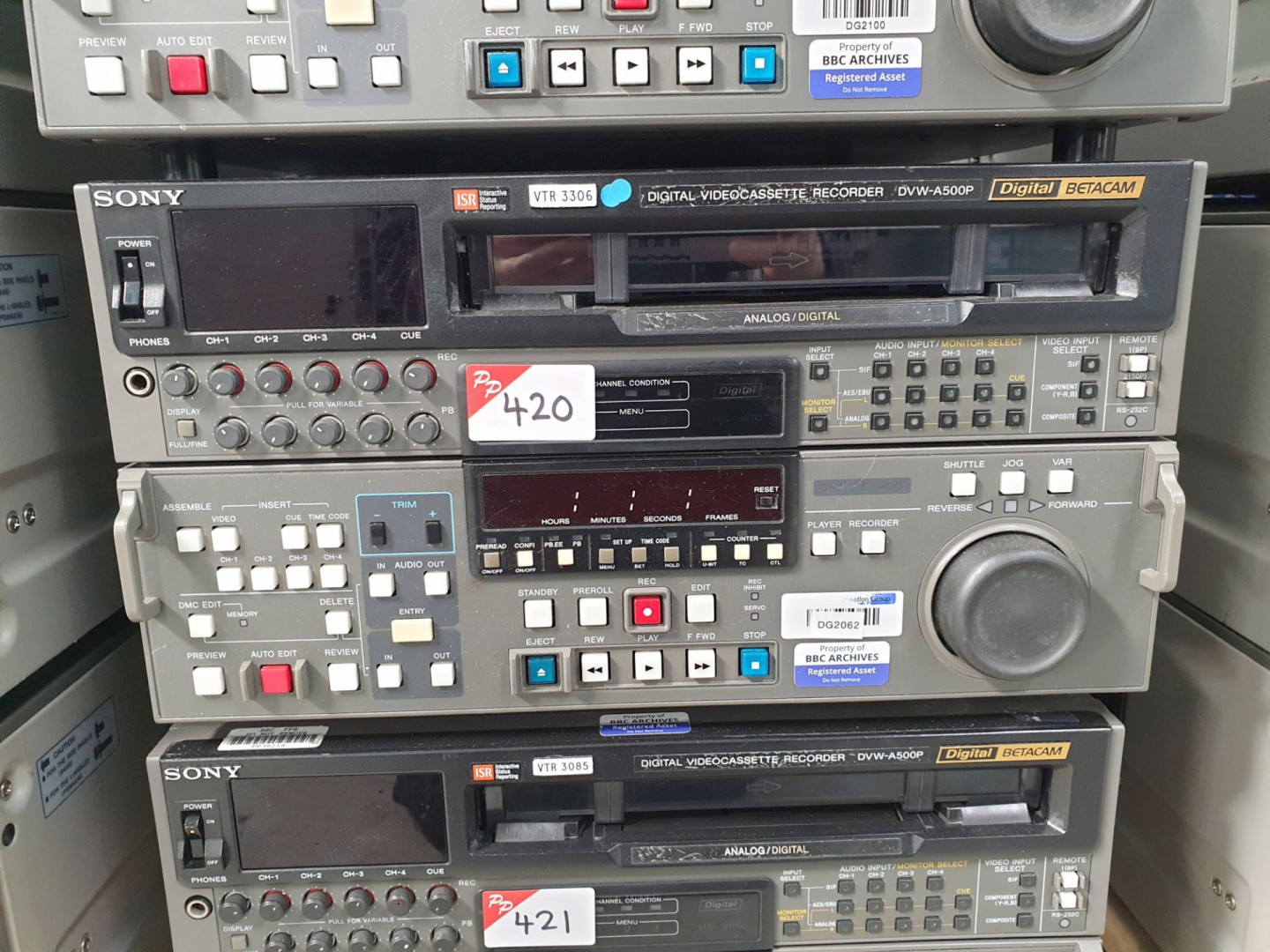 Sony DVW-A500P digital video cassette recorder - L...