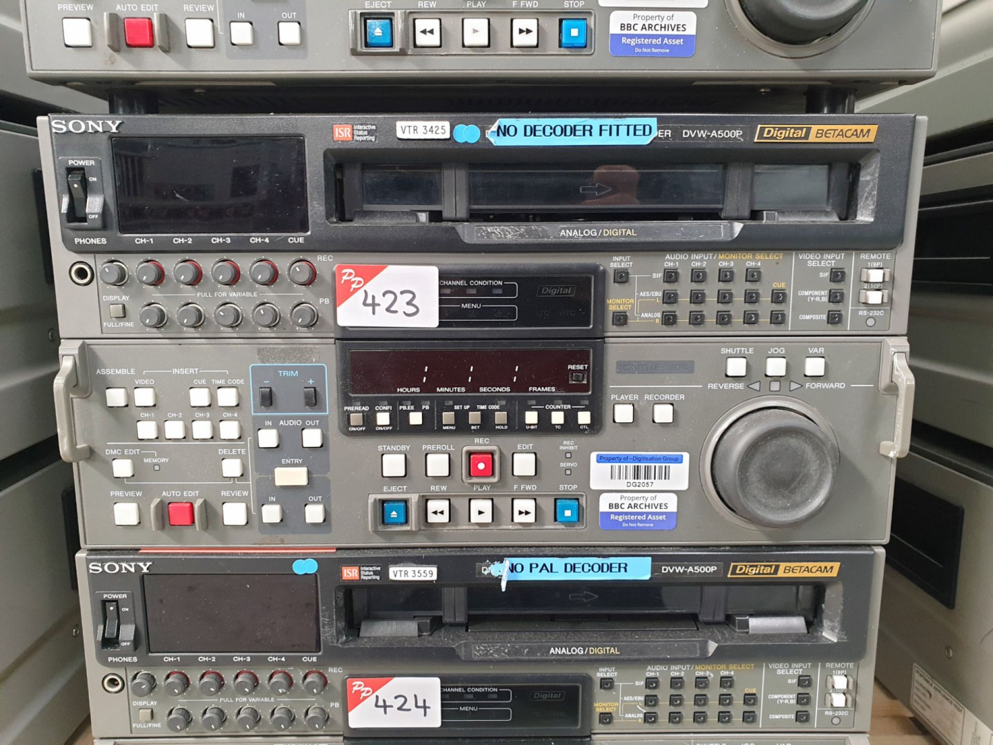 Sony DVW-A500P digital video cassette recorder (no...