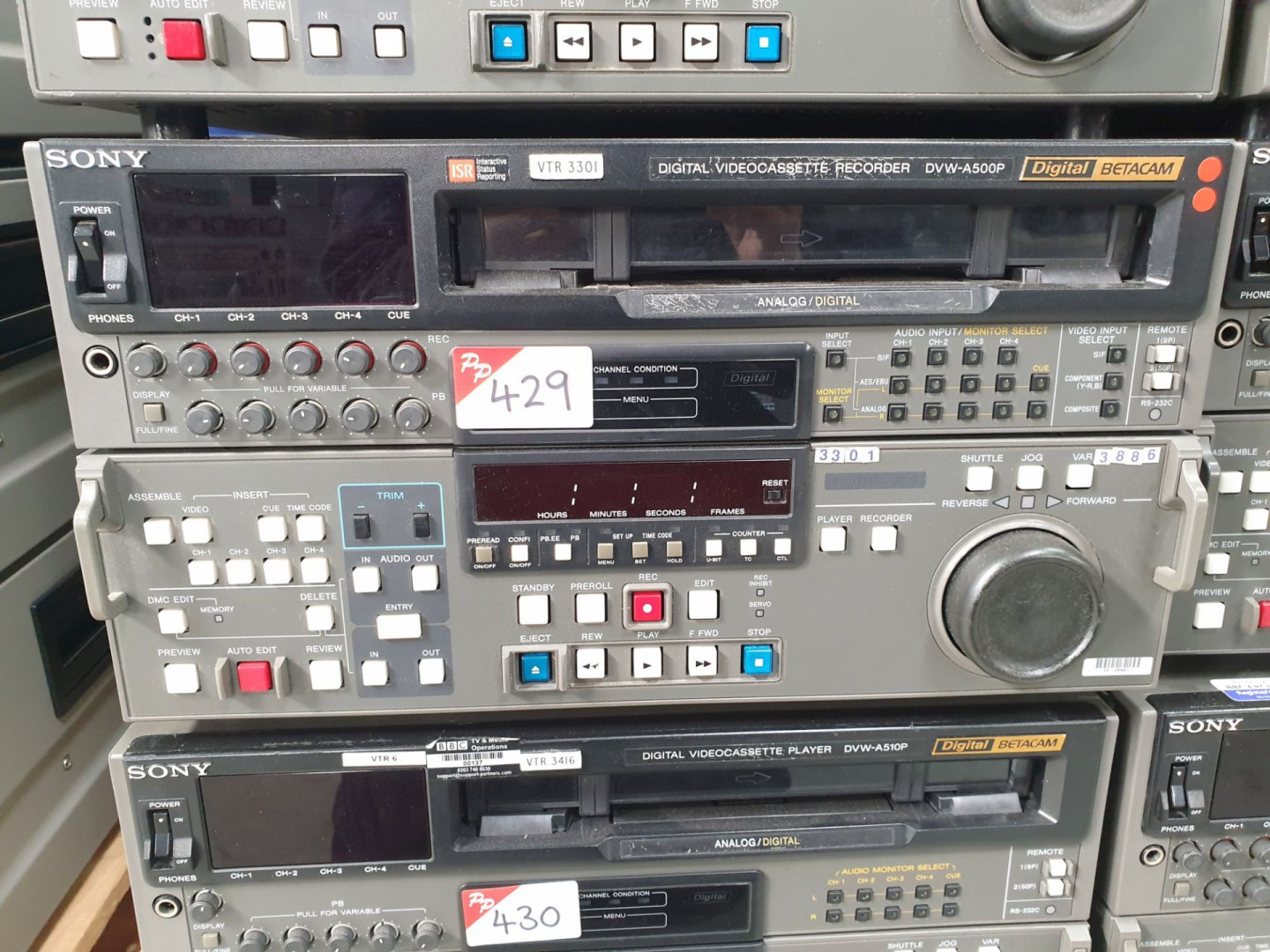 Sony DVW-A500P digital video cassette recorder - L...