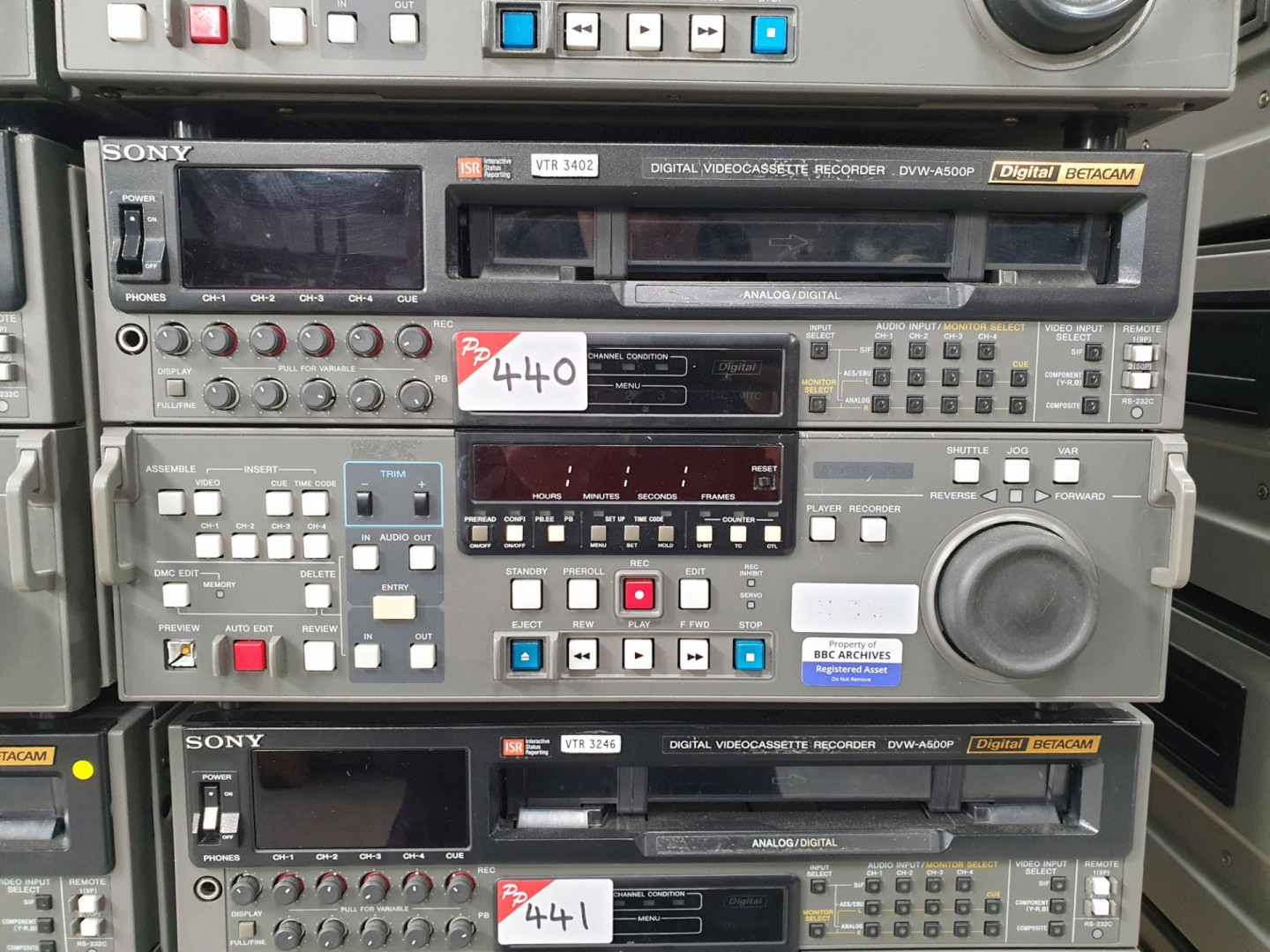 Sony DVW-A500P digital video cassette recorder - L...