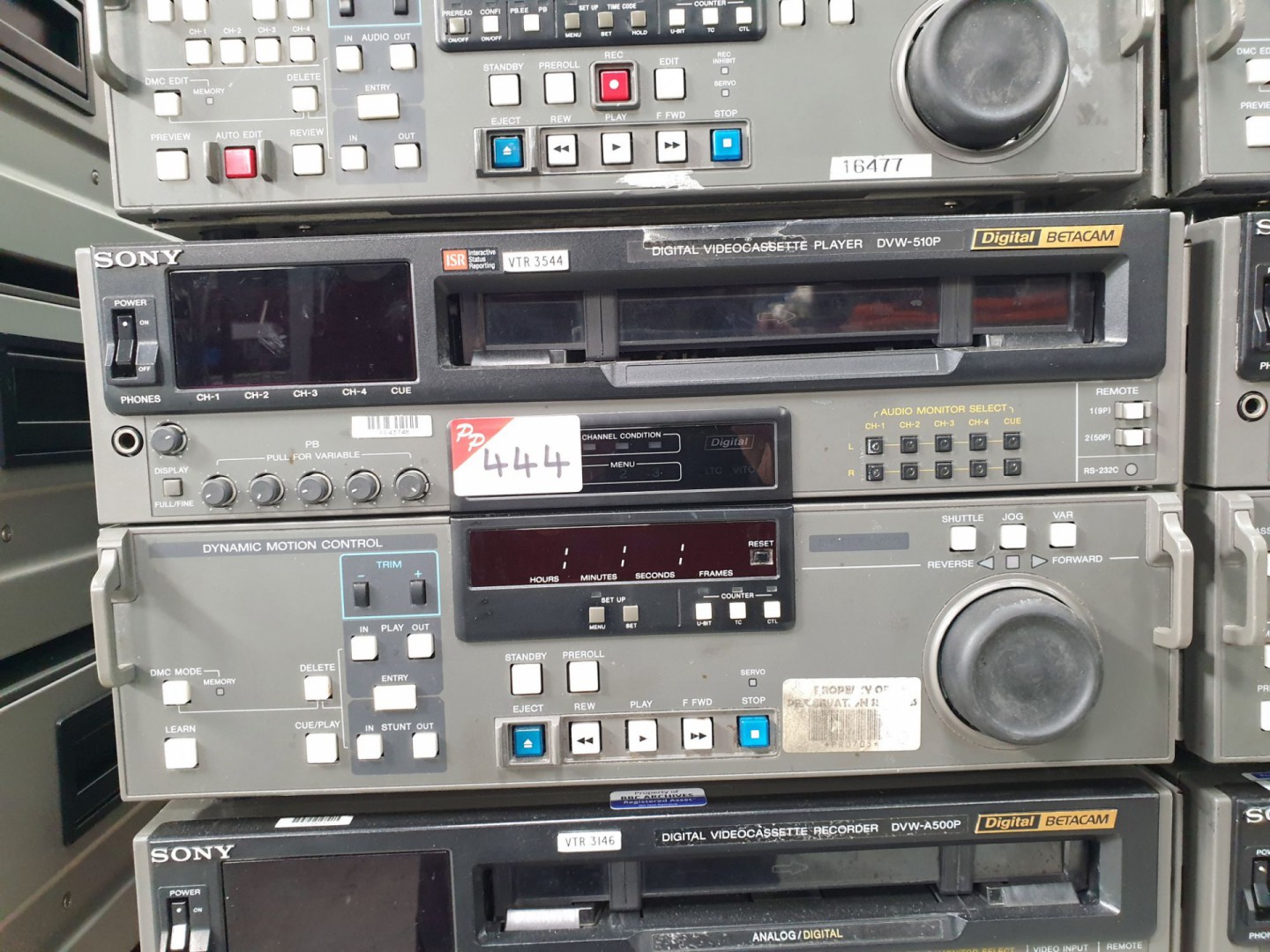 Sony DVW-A510P digital video cassette player - Lot...