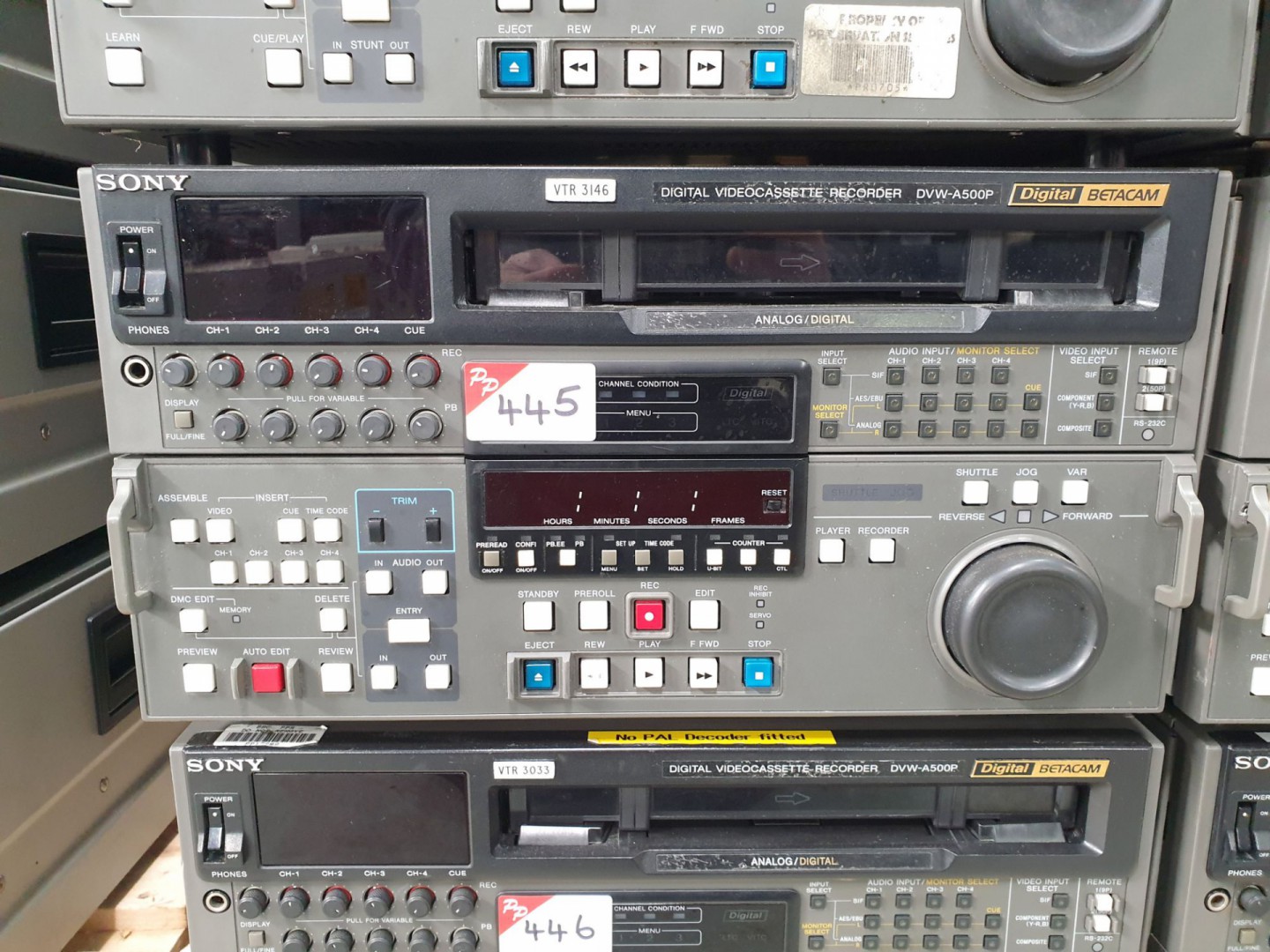 Sony DVW-A500P digital video cassette recorder - L...