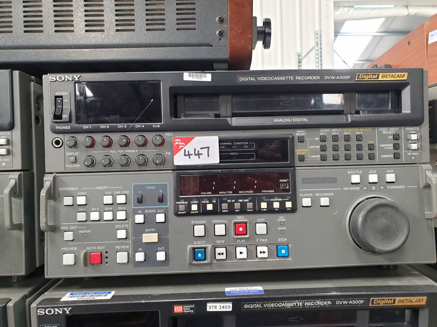 Sony DVW-A500P digital video cassette recorder - L...