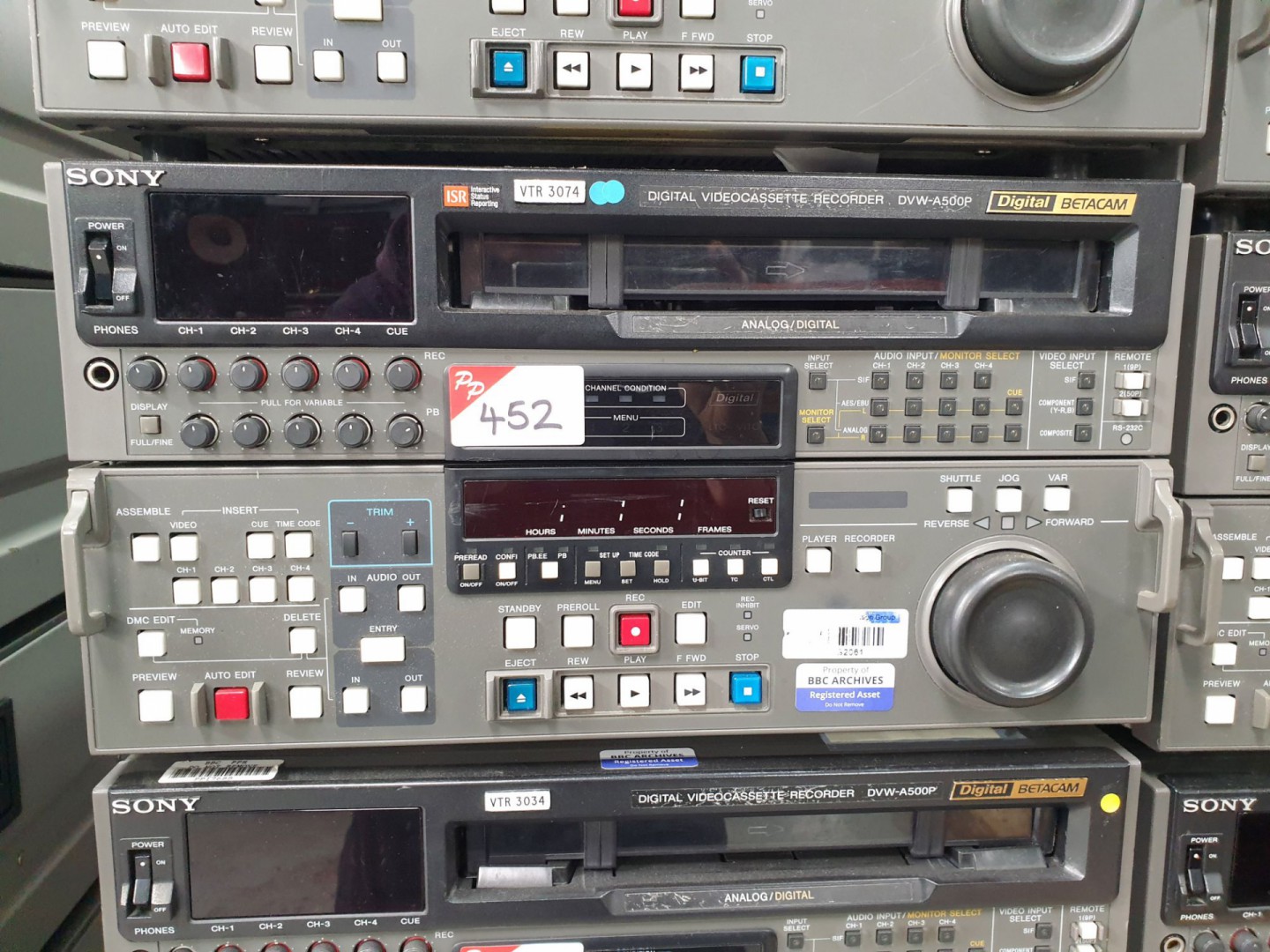 Sony DVW-A500P digital video cassette recorder - L...