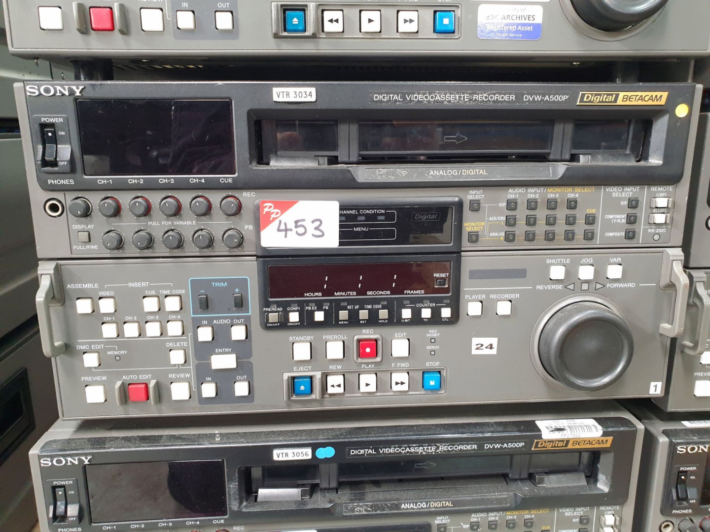 Sony DVW-A500P digital video cassette recorder - L...